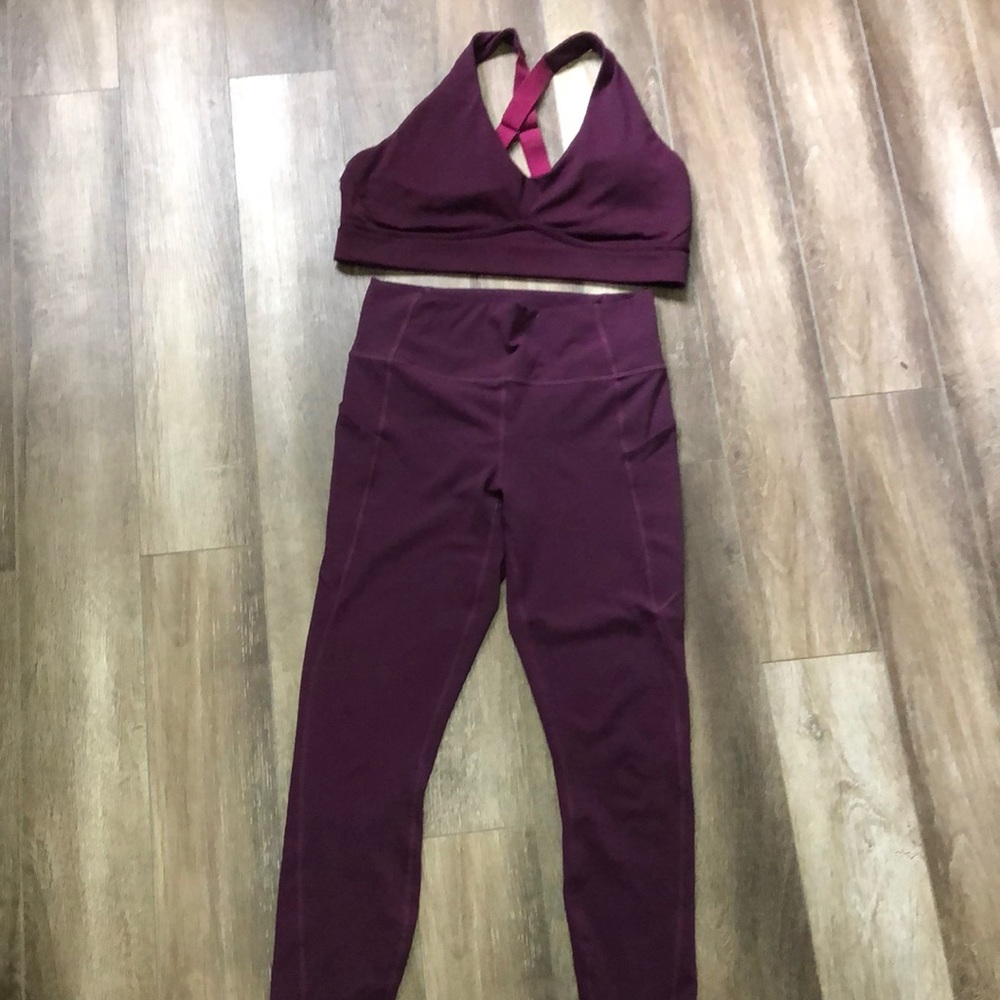 🥳2/$100🥳 Fabletics legging and bra set